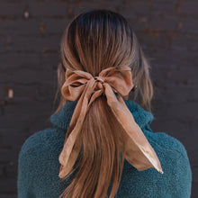 Load image into Gallery viewer, Botanically Ice Dyed Silk Ribbon Scarves - Assorted Colors