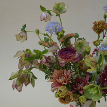 Load image into Gallery viewer, Limited Edition: Heirloom Quilted Ceramic Vase with Flowers