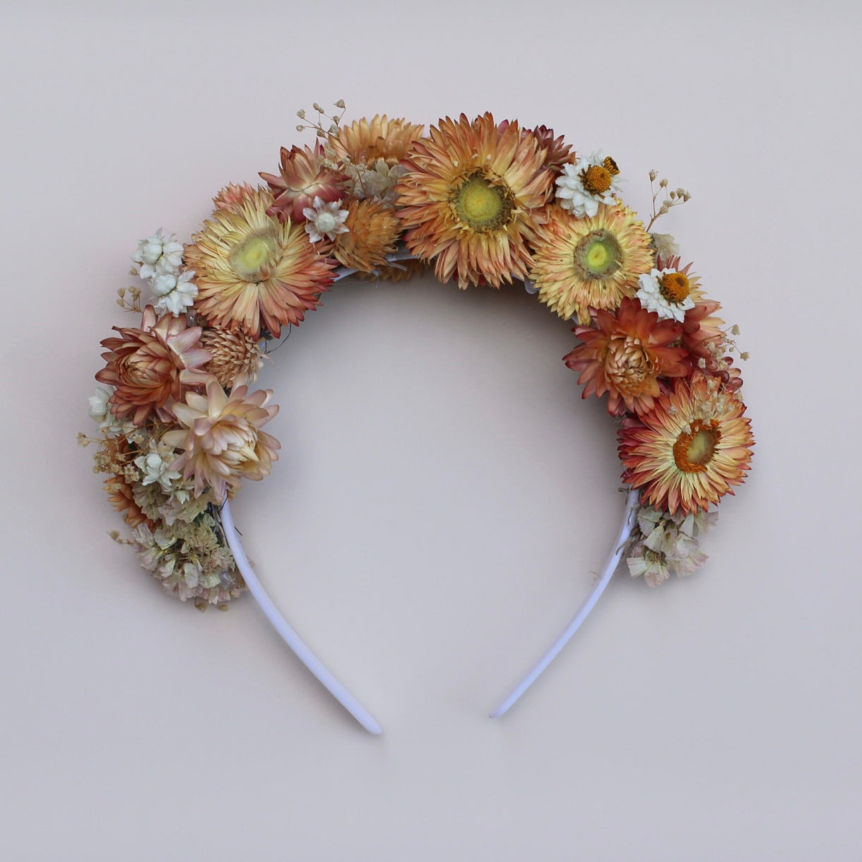 Dried Flower Headband – Bloomed Roots display picture 1