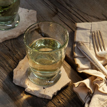 Load image into Gallery viewer, Raw Edge Travertine Coasters, Set of 4