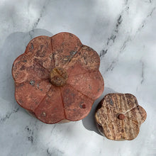 Load image into Gallery viewer, Rust Travertine Trinket Box