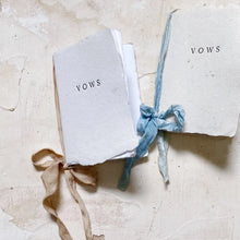 Load image into Gallery viewer, Vow Book - Handmade Paper