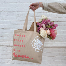 Load image into Gallery viewer, BR Floral Tote Bag