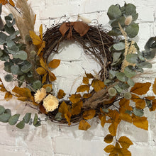 Load image into Gallery viewer, Everlasting Wreath - 16' Grapevine (Assorted Colors)