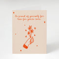 Proud of Yourself Card - Greeting Card