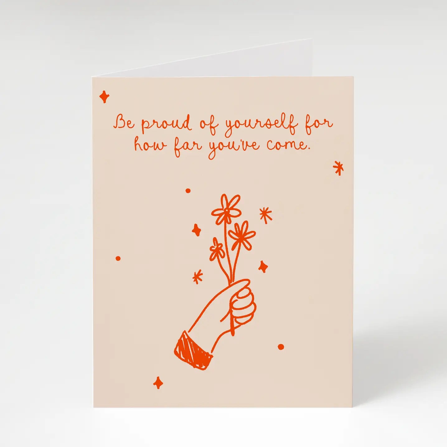 Proud of Yourself Card - Greeting Card