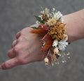 Dried Floral Corsage Cuff - Assorted Colors