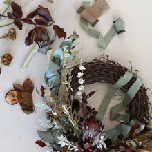 Load image into Gallery viewer, Workshop Ticket: Fall Dried Wreath Arranging
