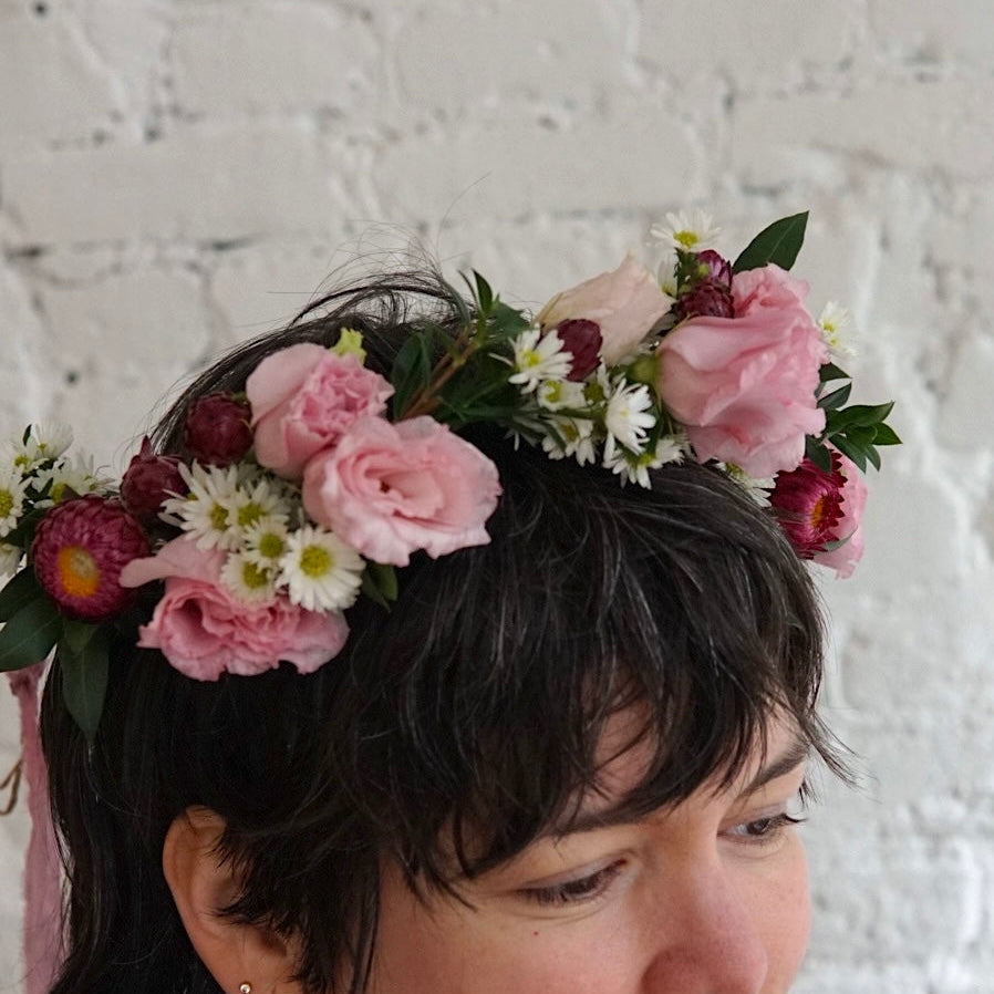 Fresh Flower Crown