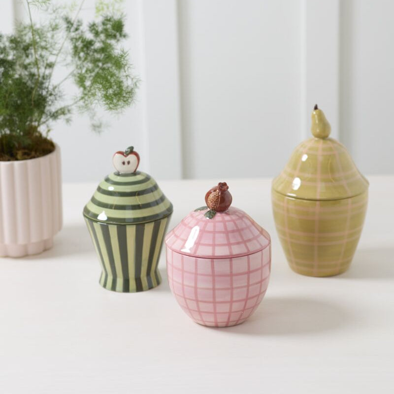 Ceramic Fruit Canister