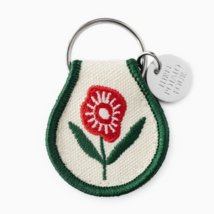 Embroidered Patch Keychain