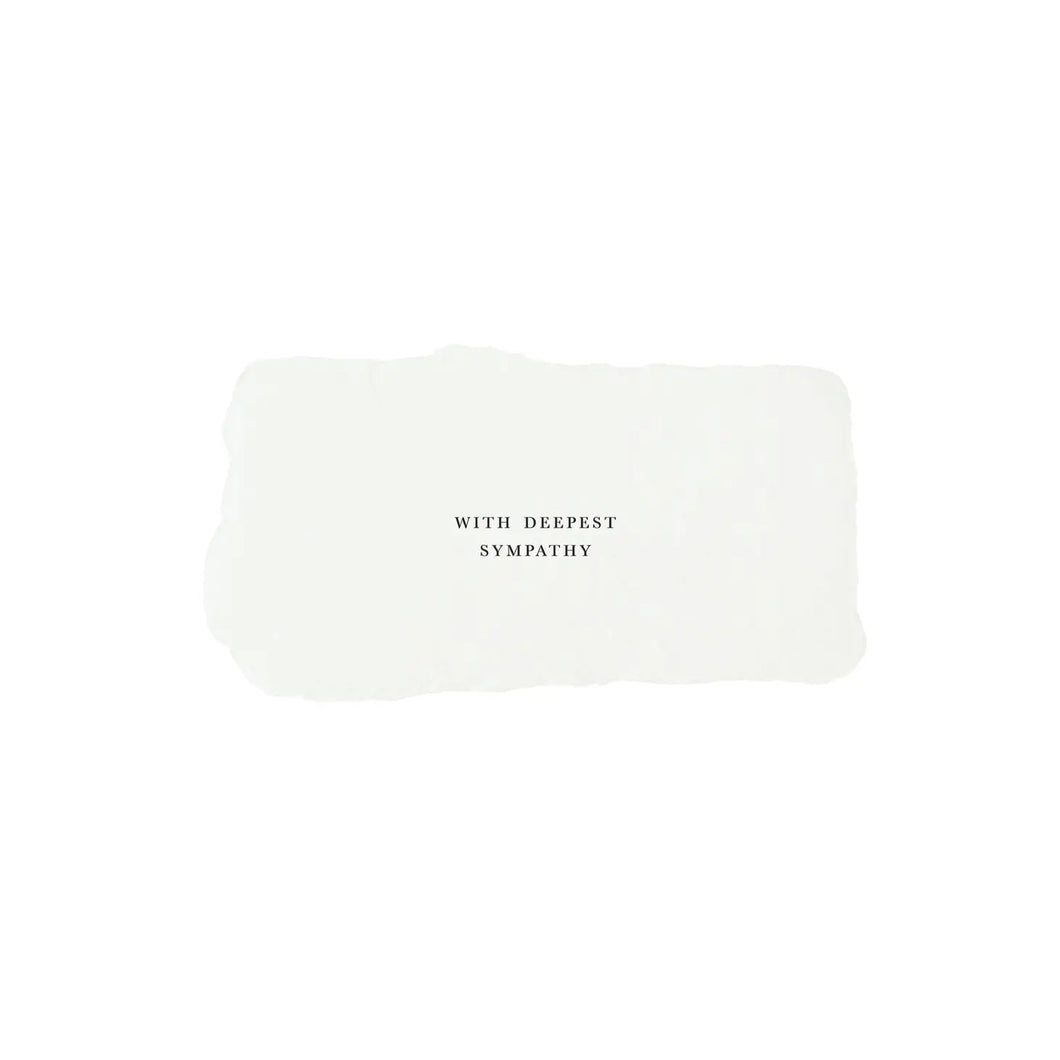 Our Deepest Sympathy - Mini Note Card