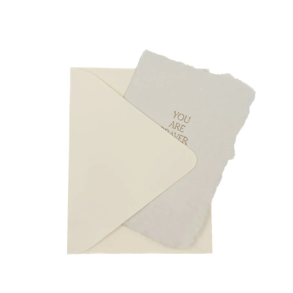 You Are Braver Than You Know  - Greeting Card
