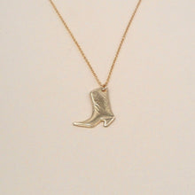 Load image into Gallery viewer, Cowboy Boot Necklace
