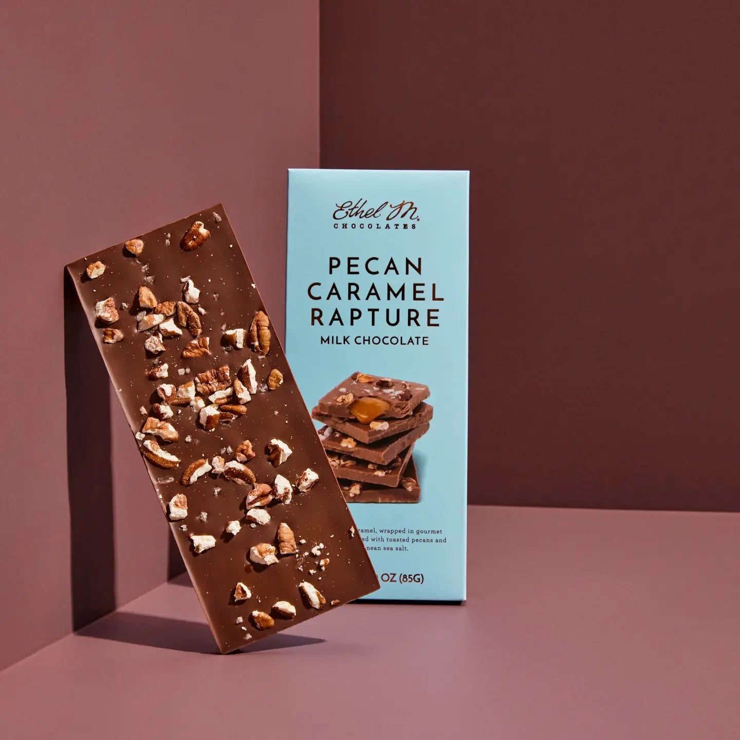 Gourmet Pecan Caramel Milk Chocolate Bar