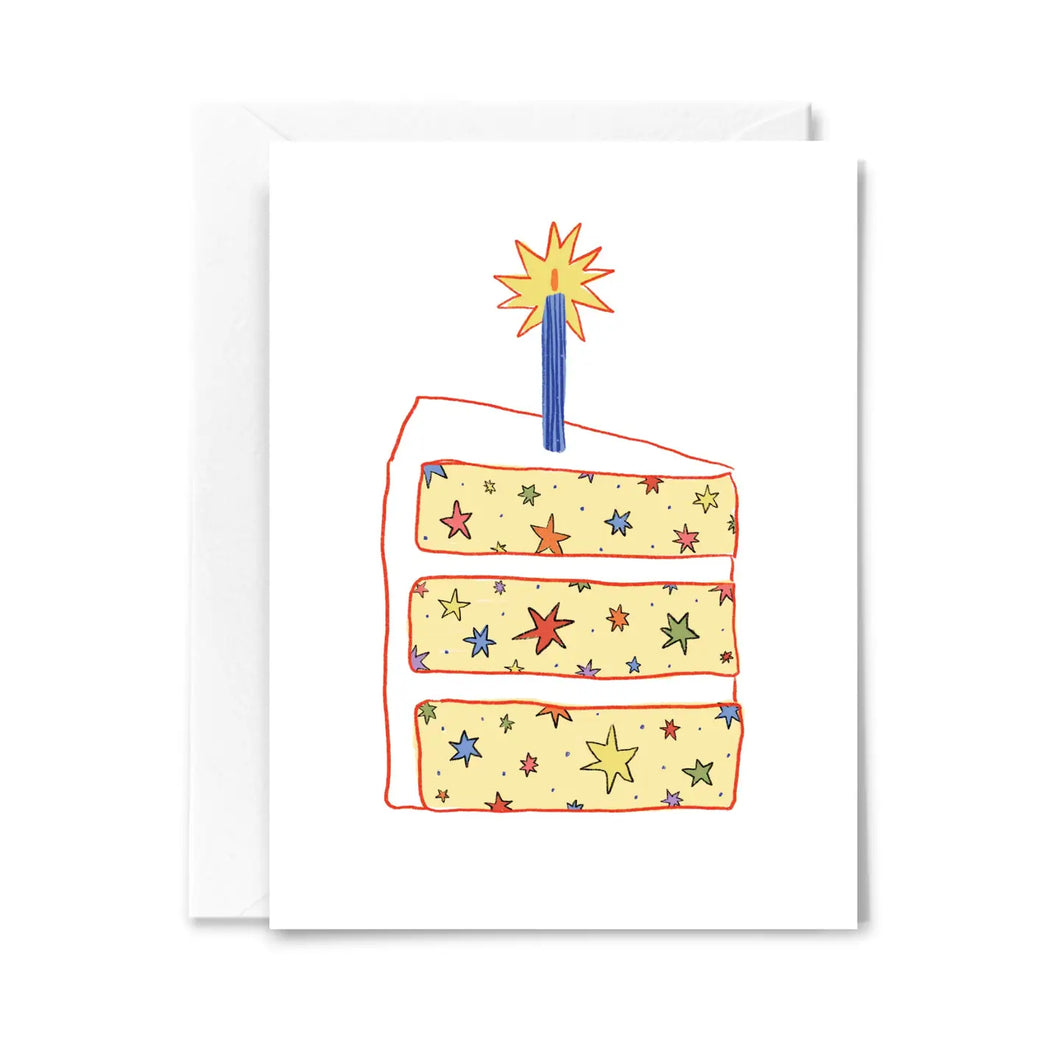 Funfetti Birthday Cake Card