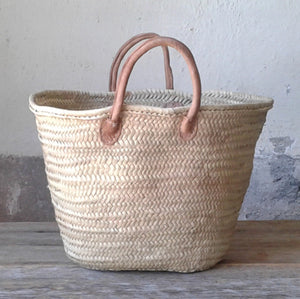 Short Handled French Market Bag