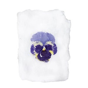 Real Pansy Imprint - Note Card