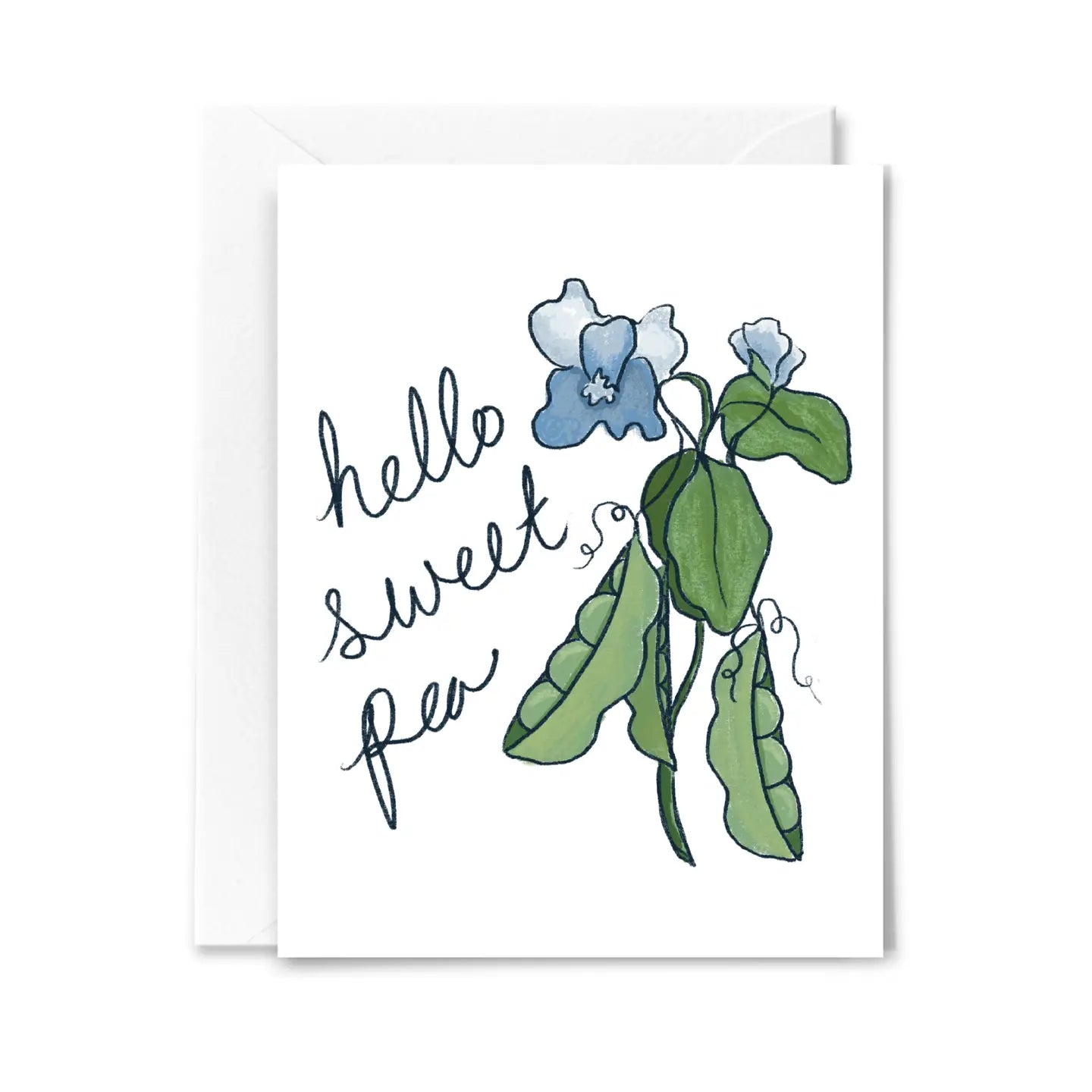 Sweet Pea Card