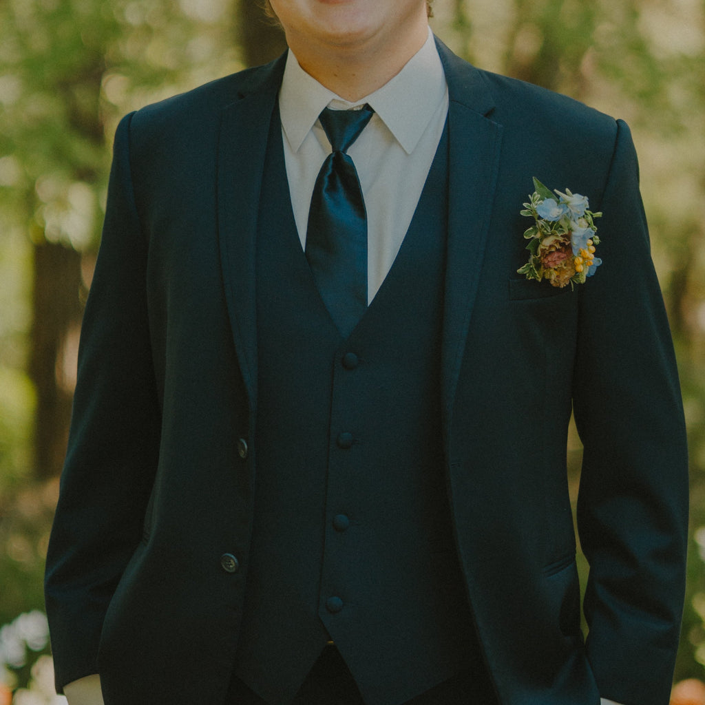 Fresh Floral Pocket Square