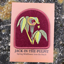 Load image into Gallery viewer, Jack in the Pulpit  - Embroidered Patch
