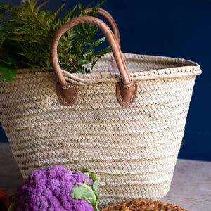 Short Handled French Market Bag