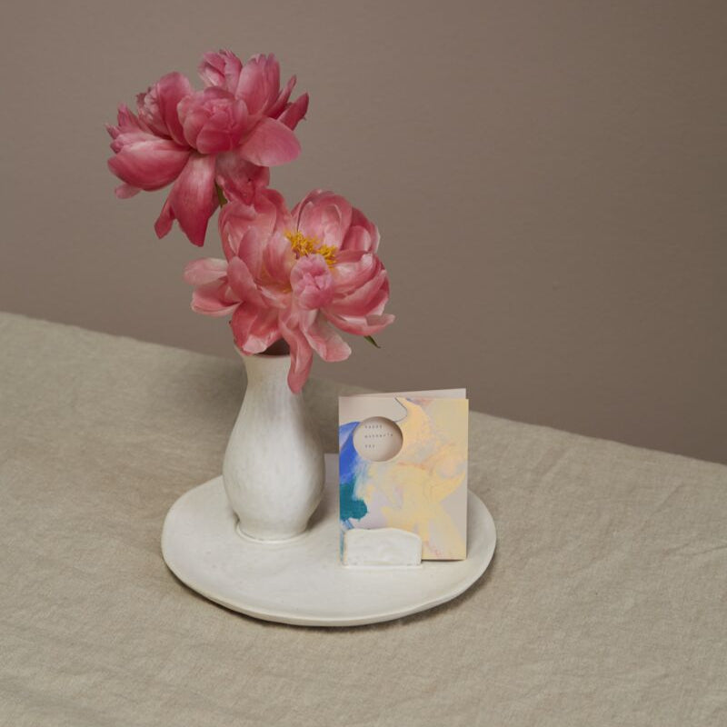 Thoughtful Moment Bud Vase & Catch All Dish