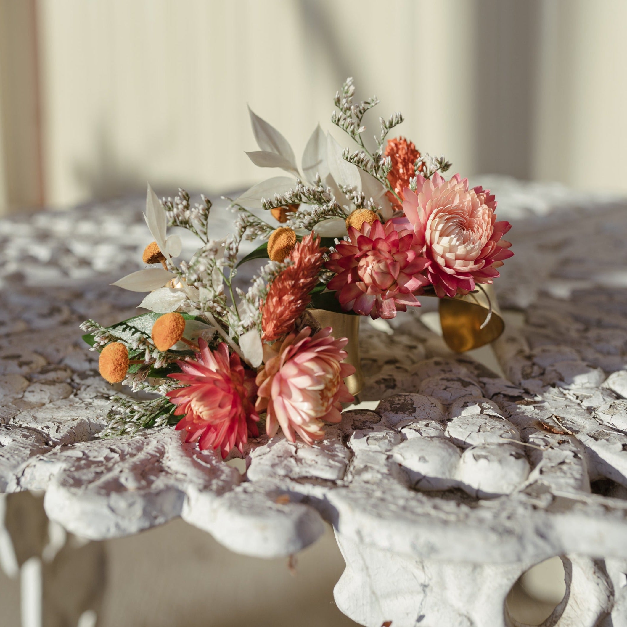 Corsage Cuff - Fresh Florals (Assorted Colors)