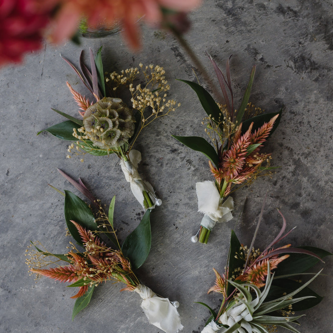 Fresh Floral Boutonniere