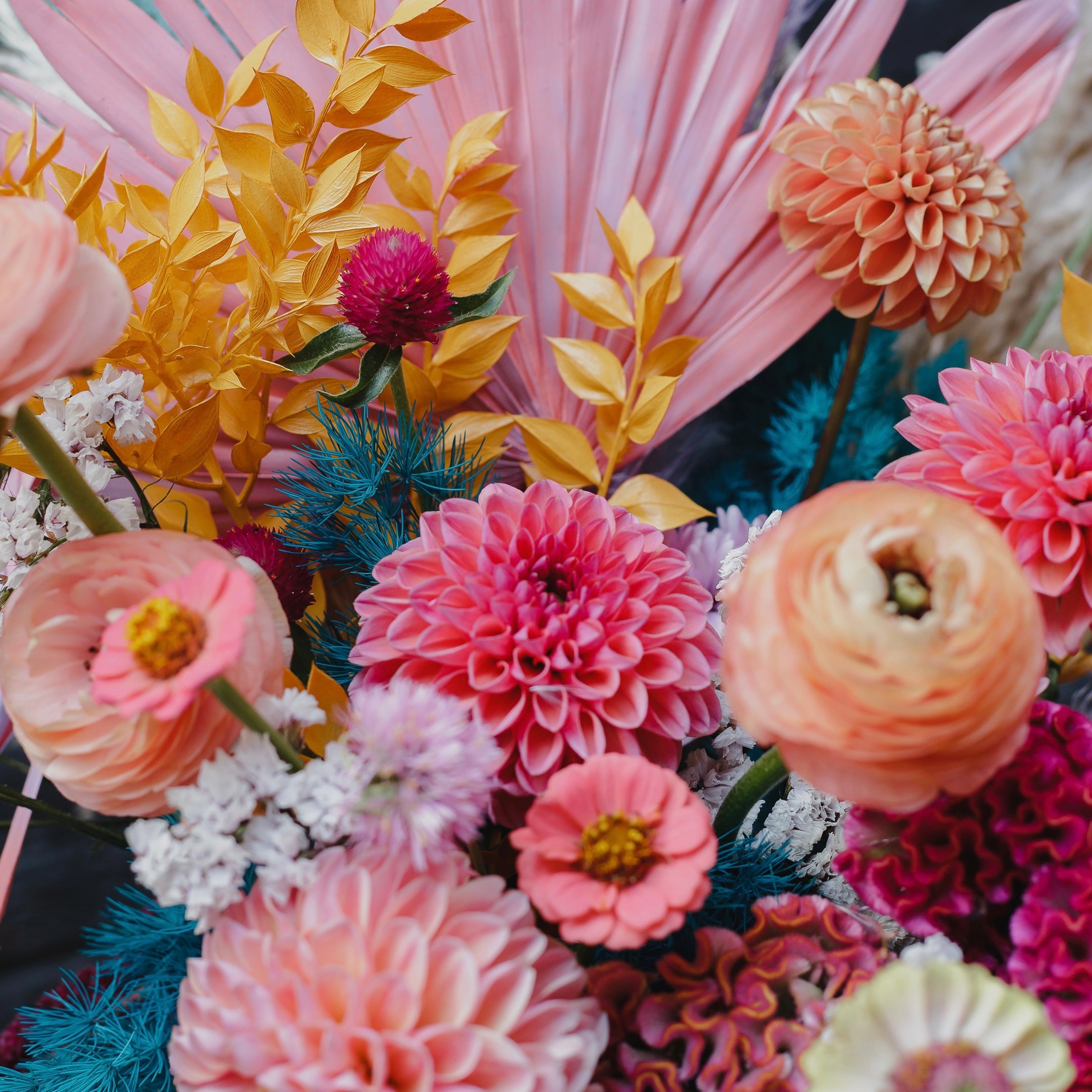 Disco Floral Arrangement – Bloomed Roots
